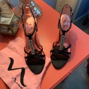 Nina black Heels